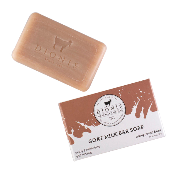Dionis Goat Milk Creamy Coconut & Oats Scent Soap Bar 6 oz - 1