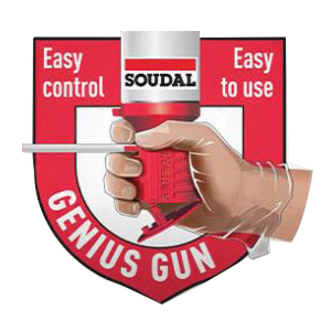Soudal Soudafoam 124451 Gap Fill, Champagne, 1 hr Functional Cure, 41 to 95 deg F, 20 oz - 1