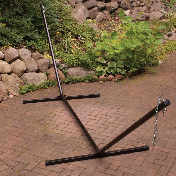 Algoma 4780BRC Hammock Stand, Steel, Black, Bronze - 3