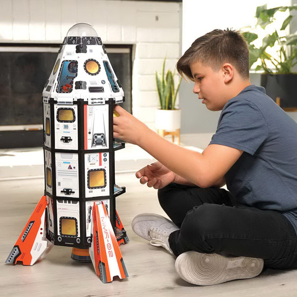 Gujo Adventure GUJ-ROC-02 Mission Mars Rocket, Plastic - 4