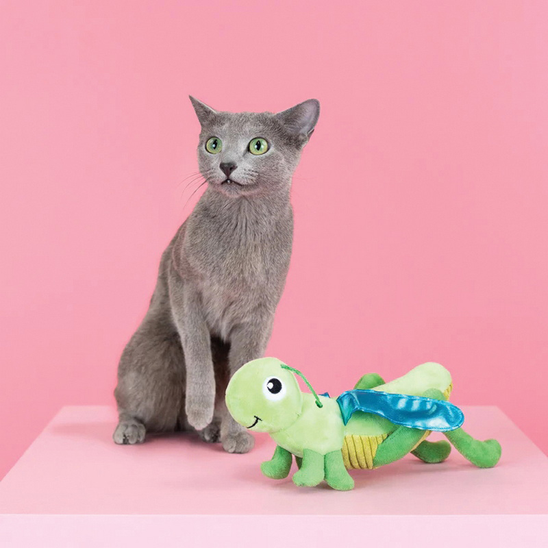 Pet Shop 693010 Cat Toy, Hop On By, Crinkle Paper - 2