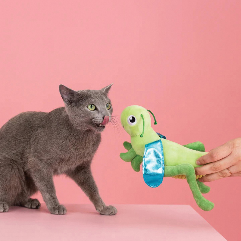 Pet Shop 693010 Cat Toy, Hop On By, Crinkle Paper - 3