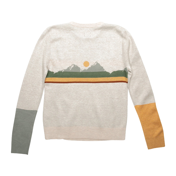 Kavu 2169-2045-XS Hilrose Sweater, XS, 33 to 34 in Chest, Ribbed, Acrylic/Nylon/Polyester/Wool, Woodland Range - 2