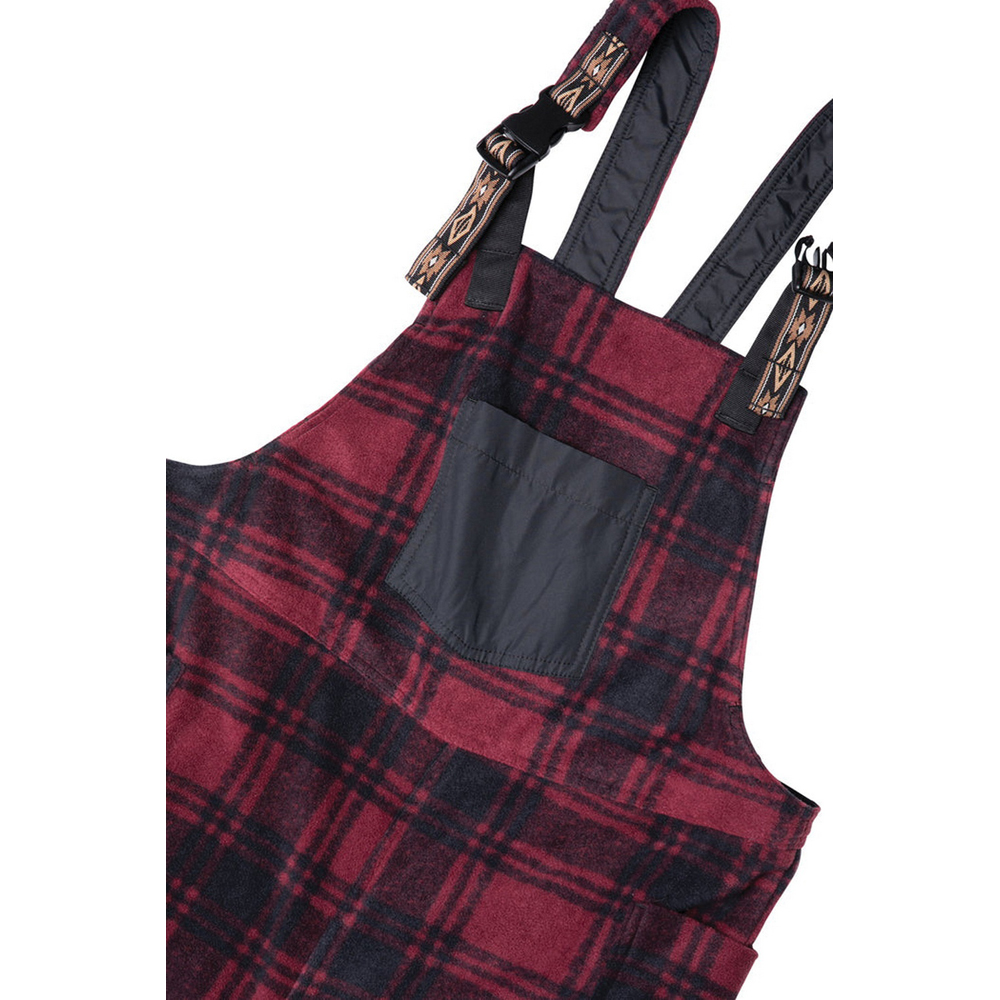 Kavu 6128-2148-M Pocatello Overall, M, 37 to 38 in, 29 to 30 in, Polyester, Port Plaid, Relaxed, 28 in L Inseam - 4
