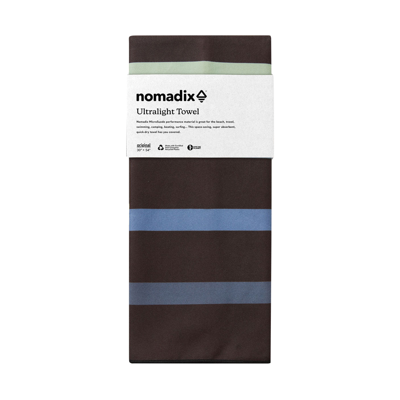 Nomadix PKXL-STRP-010 Ultralight Towel, Polyester, Pinstripes Multi - 2