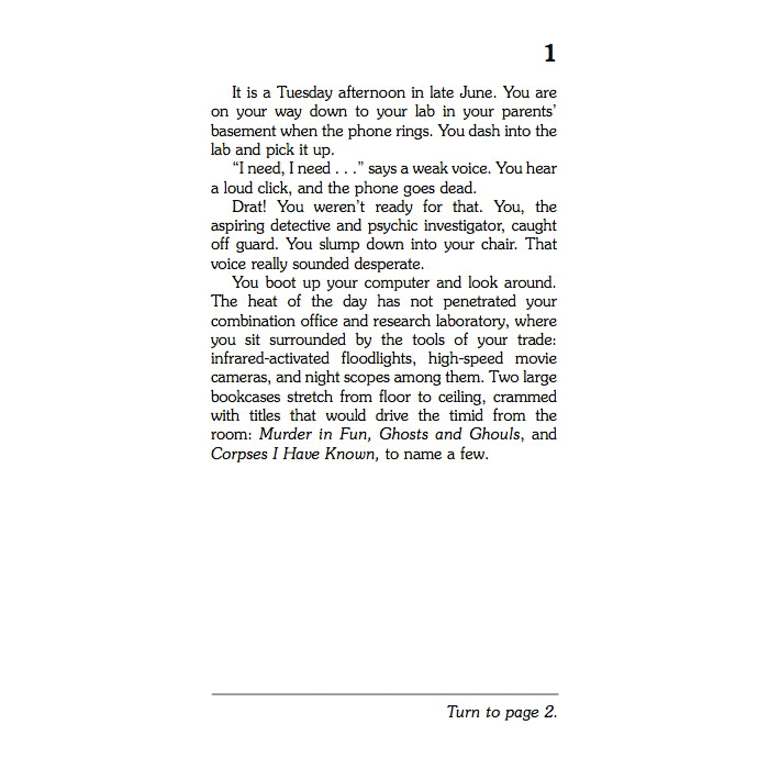 Choose Your Own Adventure Choose Your Own Adventure Series LY30-2B Book, House of Danger, Author: R. A. Montgomery - 3