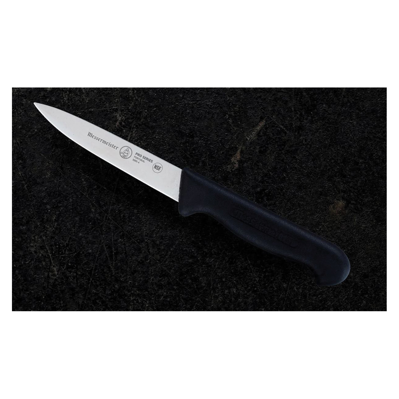Messermeister 5003-4 Spear Point Paring Knife, 4 in L Blade, Stainless Steel Blade, Polypropylene Handle - 2