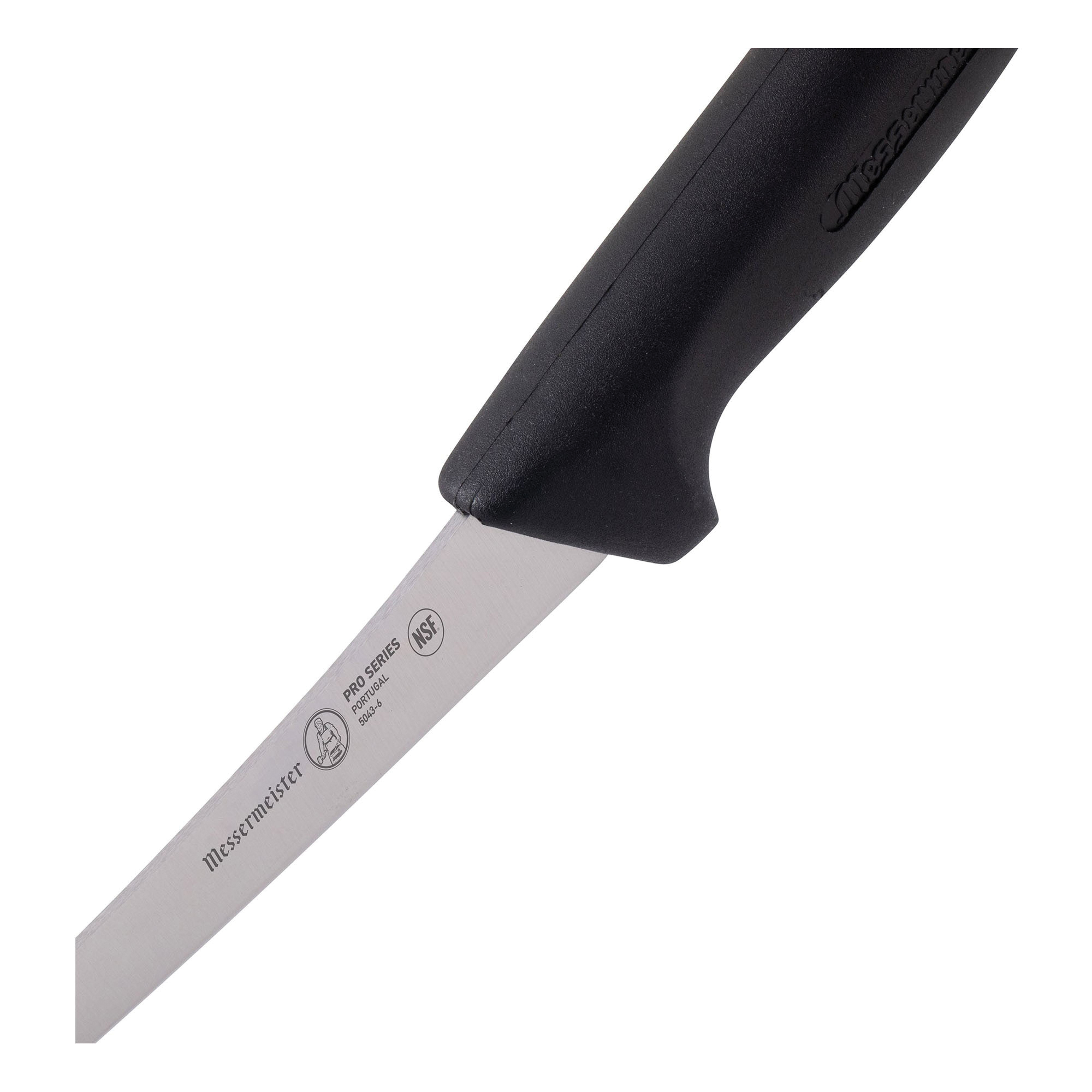 Messermeister Pro Series 5045-6K Curved Boning Knife, 6 in L Blade, Stainless Carbon Alloy Blade, Polypropylene Handle - 3