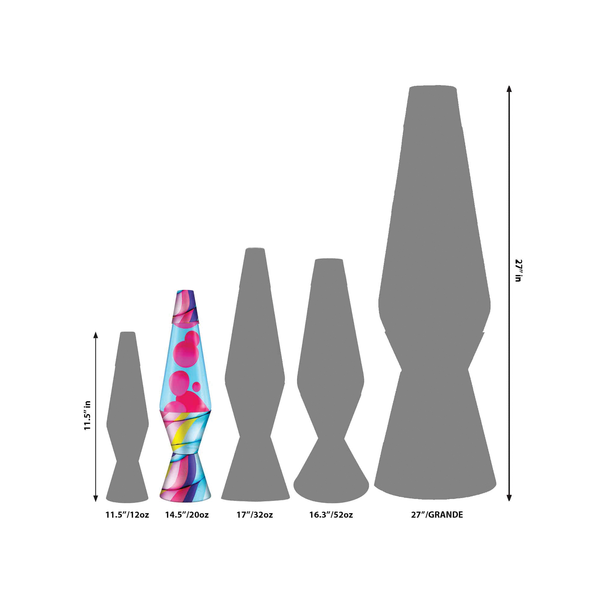 Lava 20140400US Lamp Candy Swirl - 2