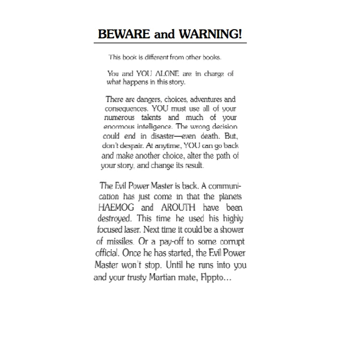Choose Your Own Adventure Choose Your Own Adventure Series LY30-3A Book, War with the Evil Power Master, English - 2