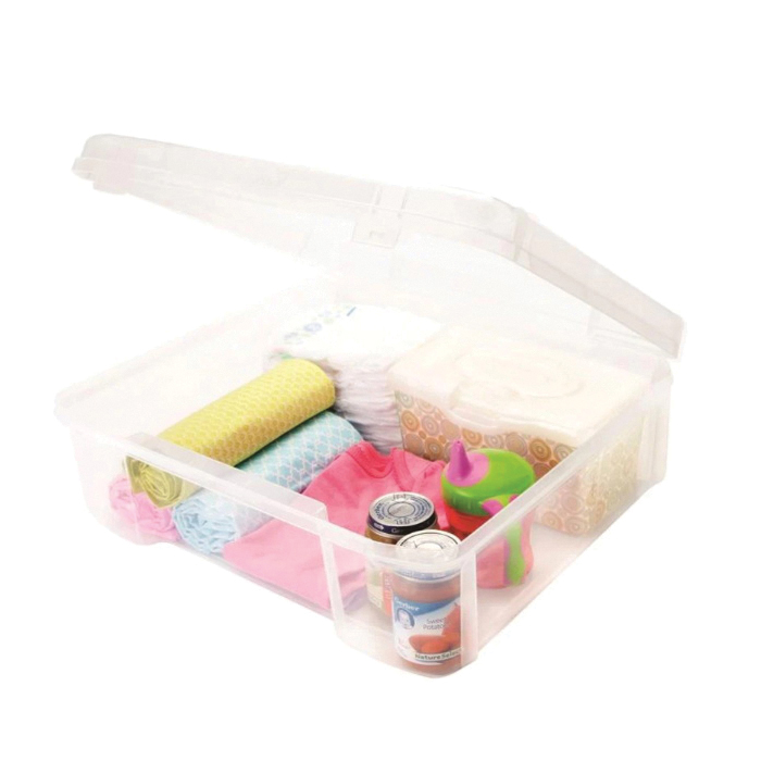 Iris 150780 Scrapbook Case, Plastic, Clear - 4