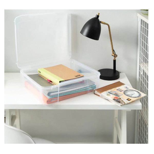 Iris 150780 Scrapbook Case, Plastic, Clear - 5
