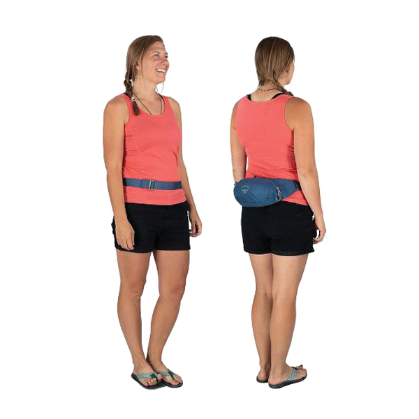 Osprey Daylite 10002928 Waist Bag, 122 cu-in Capacity, Polyester, Black - 2