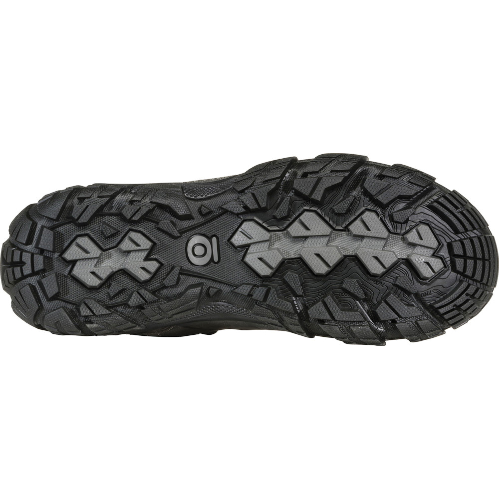 Oboz 24002-9 Hiking Shoes, 9, Charcoal, Leather, Lace-Up - 2