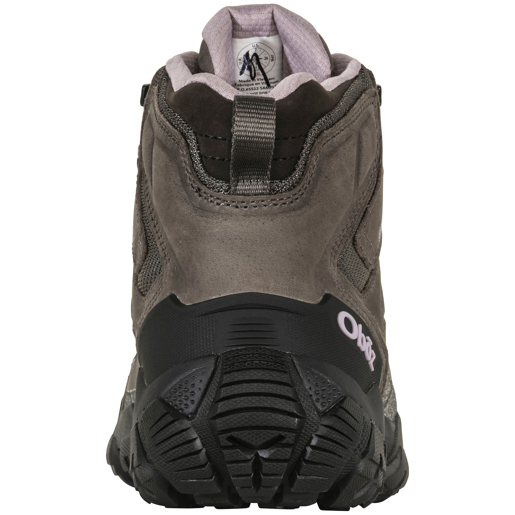 Oboz 24002-9 Hiking Shoes, 9, Charcoal, Leather, Lace-Up - 5