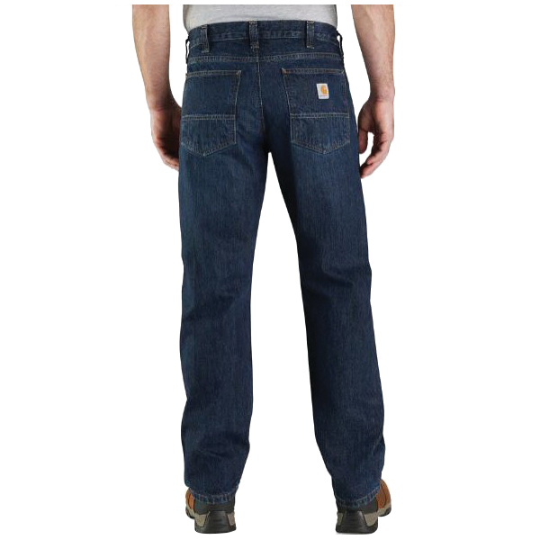 Carhartt 105119-H44-38X34 Jeans, 38 in W, 34 in L, Deep Creek, Relaxed Fit - 2