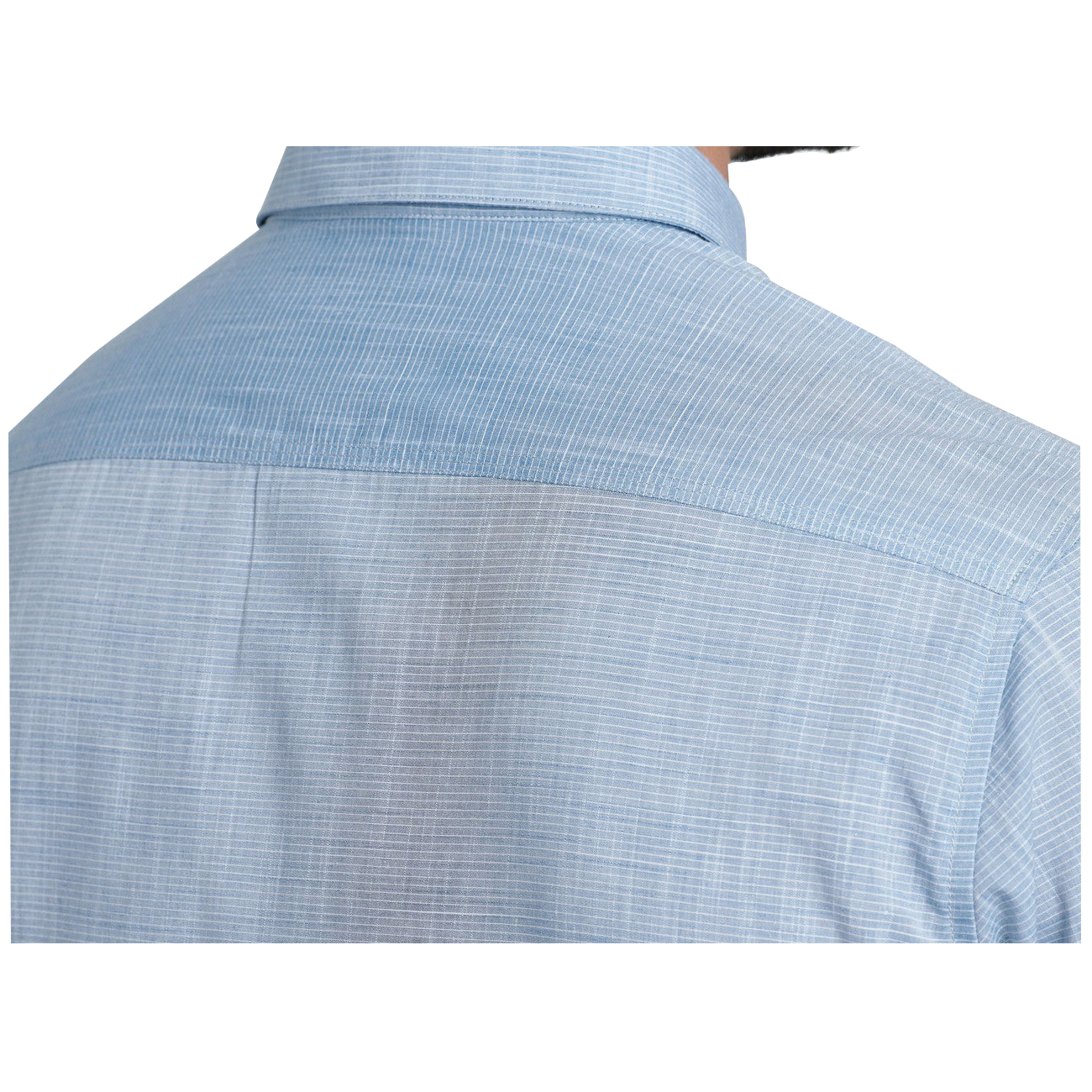 Kuhl KARIB Series 7460-HRBL-M Shirt, M, Cotton/Polyester, Horizon Blue, Stripe, Button Down, Short Sleeve, Klassik Fit - 5