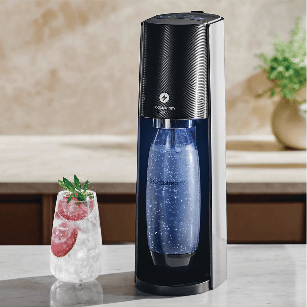 Sodastream E-Terra 1012911011 Sparkling Water Maker, Black - 3