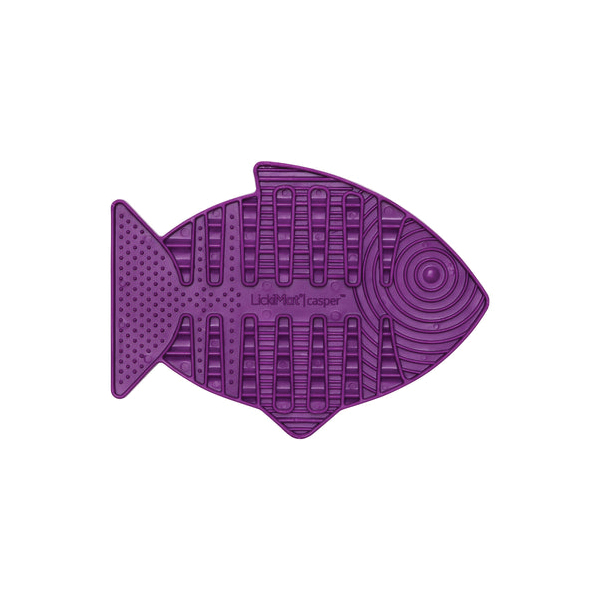 LickiMat LM9802PU-CR Classic Casper Feeder, TPR, Purple - 2
