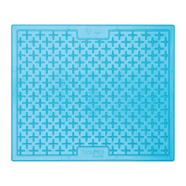 LickiMat LM9963TQ-DR Classic Buddy Feeder, XL, TPR, Turquoise - 1