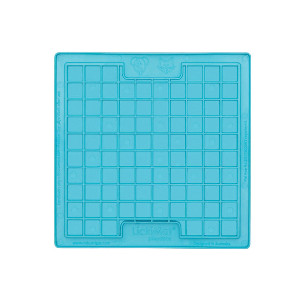 LickiMat LM9001TQ-DR Classic Playdate Feeder, TPR, Turquoise - 2