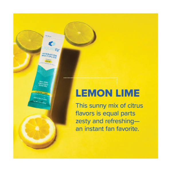 Liquid I.V. LVM6001 Drink Mix, Lemon Lime - 1