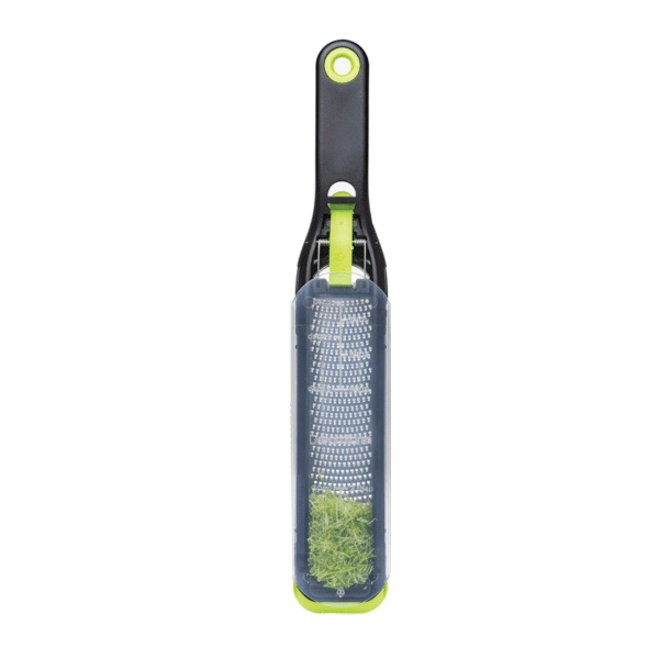 Dreamfarm DFOZ3345 Zester, Polypropylene/Stainless Steel/TPE, Black/Silver - 3