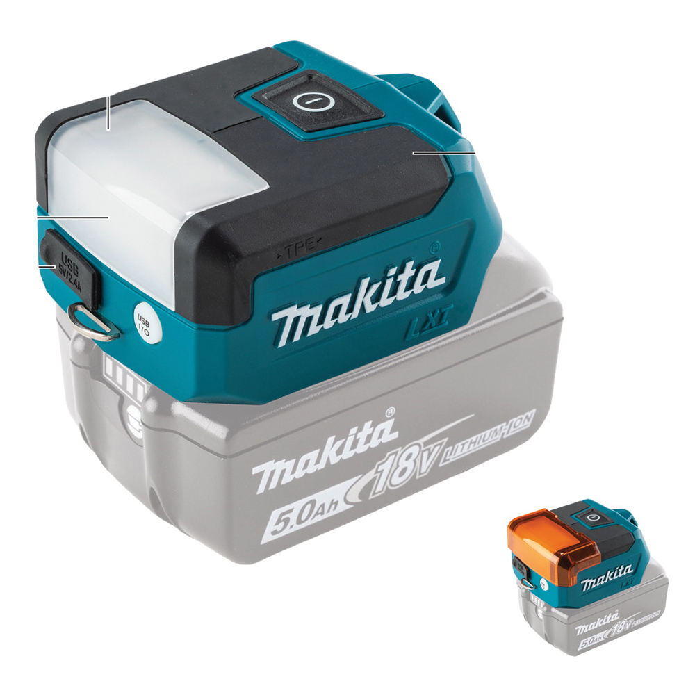 Makita LXT Series DML817 Compact Flashlight, Lithium-Ion Battery, LED Lamp, 150, 300 Lumens - 2