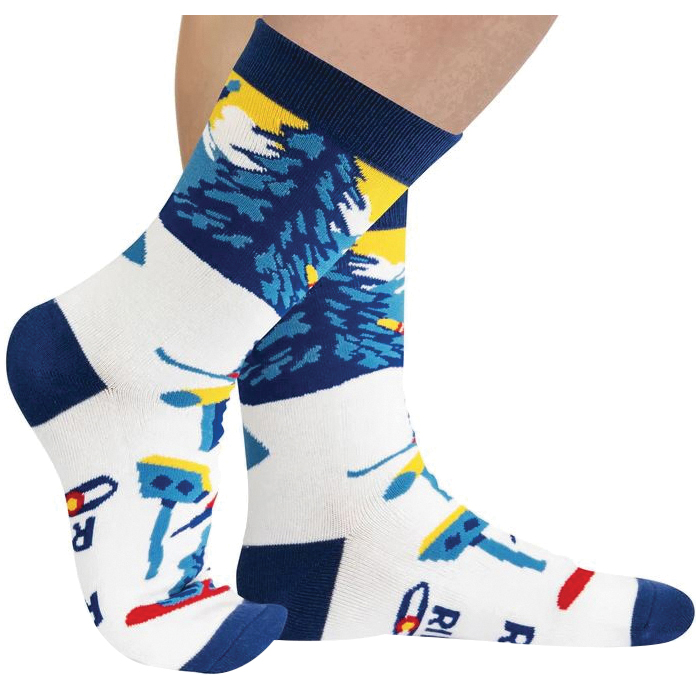 Lavley IRBRidingCO I'd Rather Be Riding Crew Socks, One-Size, Cotton/Nylon/Spandex - 4