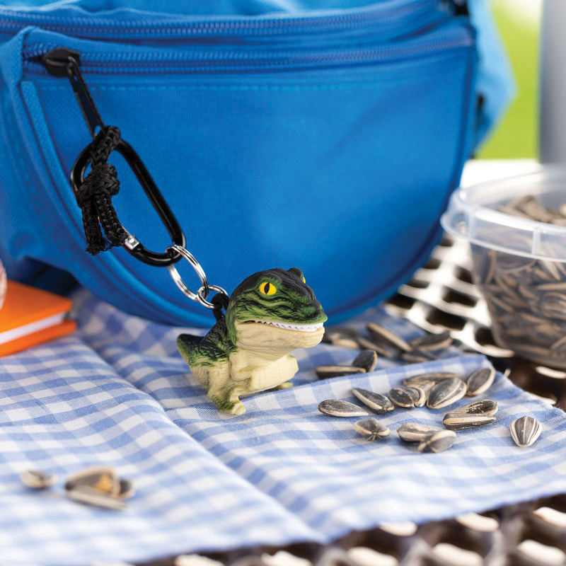 Big Discoveries WILDLIGHT 653-G T-Rex Carabiner Flashlight, Alkaline Battery, LED Lamp, Green - 2