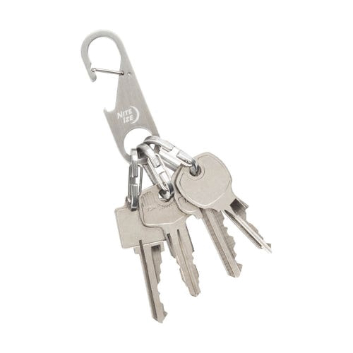 Nite Ize Z-Rack ZRB-11-R6 Key Chain Bottle Opener, Stainless Steel, Silver, 5 in OAL - 4
