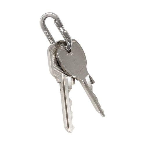 Nite Ize Z-Rack ZRB-11-R6 Key Chain Bottle Opener, Stainless Steel, Silver, 5 in OAL - 5
