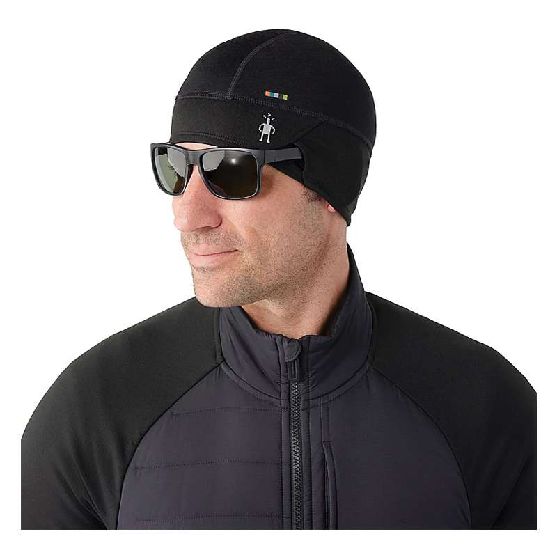 Smartwool Merino Sport Series SW017362001-11FM Beanie, Contoured Drop-Ear, One-Size, Elastane/Merino Wool/Polyester - 2