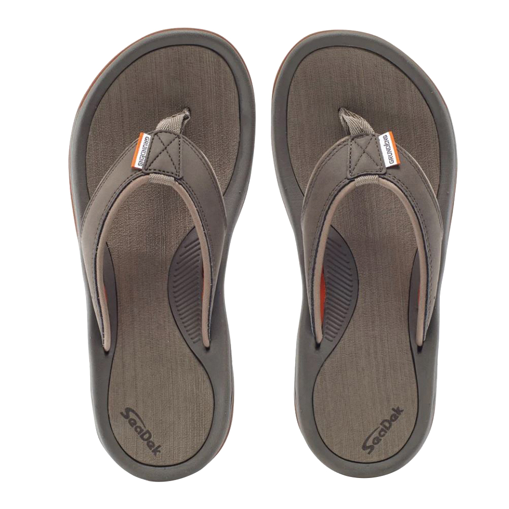 Grundens Deck-Boss 60006-203-1011 Sandals, 11, M W, Brindle - 2