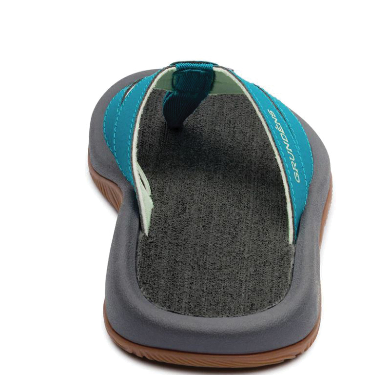 Grundens Deck Mate 60041-324-1007 Sandals, 7, W W, 5-Point, Tahitian Tide - 4