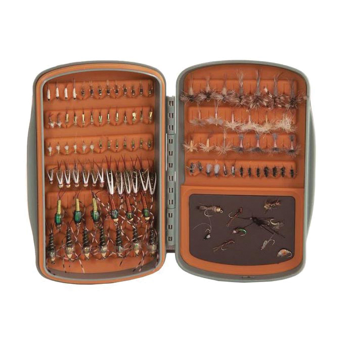 Fishpond TPFB-MP-S-SG Small Tackle Box, 5 in W, 3-1/8 in D, Plastic, Smoke Gray - 3