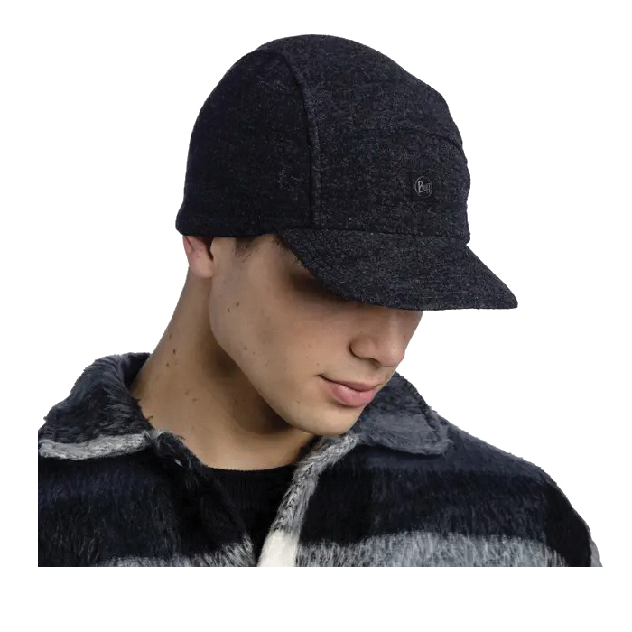 Buff Pack Merino Series 132375.999.10 Cap, Cotton/Elastane/Merino Wool, Black - 5