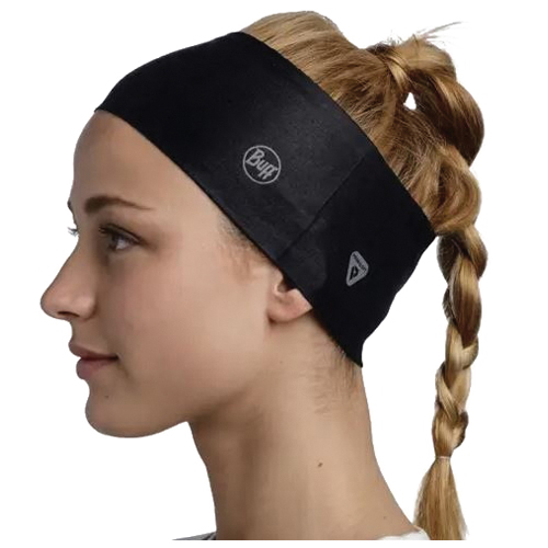 Buff ThermoNet 132456.999.10.00 Headband, Elastane/Polyester, Solid Black - 2