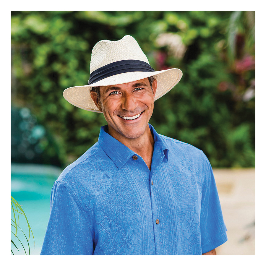 Wallaroo Hat Company Carkella Portland Series PORTM-IV-L Hat, Unisex, L/XL, Paper Straw, Ivory - 4