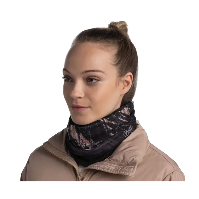 Buff 129953.999.10.00 Polar Reversible Neck Wear, Elastane/Polyester, Blaise Black - 4