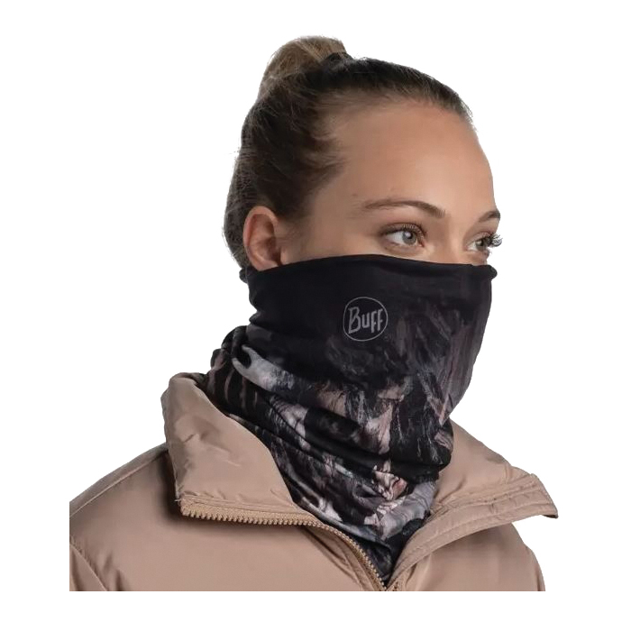 Buff 129953.999.10.00 Polar Reversible Neck Wear, Elastane/Polyester, Blaise Black - 5