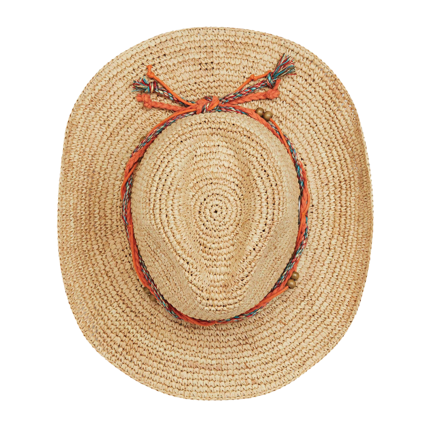 Wallaroo Hat Company Petite Catalina Series PCCOW-NA Hat, Women's, S, Faux Leather/Raffia, Natural - 3