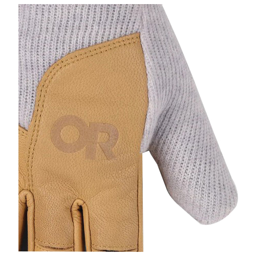 OR 300554-1050-008 Flurry Driving Gloves, Women's, L, 7-1/2 to 8 in L, Pull-On Cuff, Alpine Wool/Fleece/Nylon/Polyester - 3