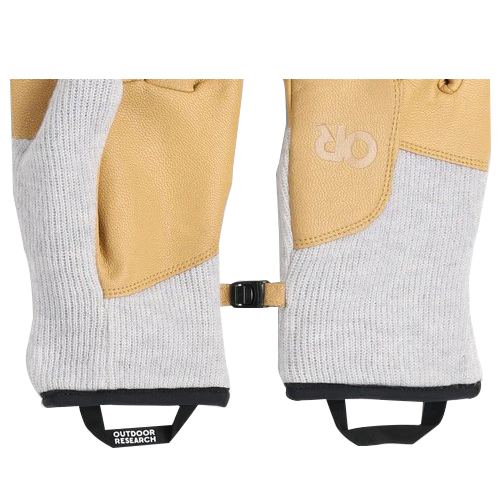 OR 300554-1050-008 Flurry Driving Gloves, Women's, L, 7-1/2 to 8 in L, Pull-On Cuff, Alpine Wool/Fleece/Nylon/Polyester - 5