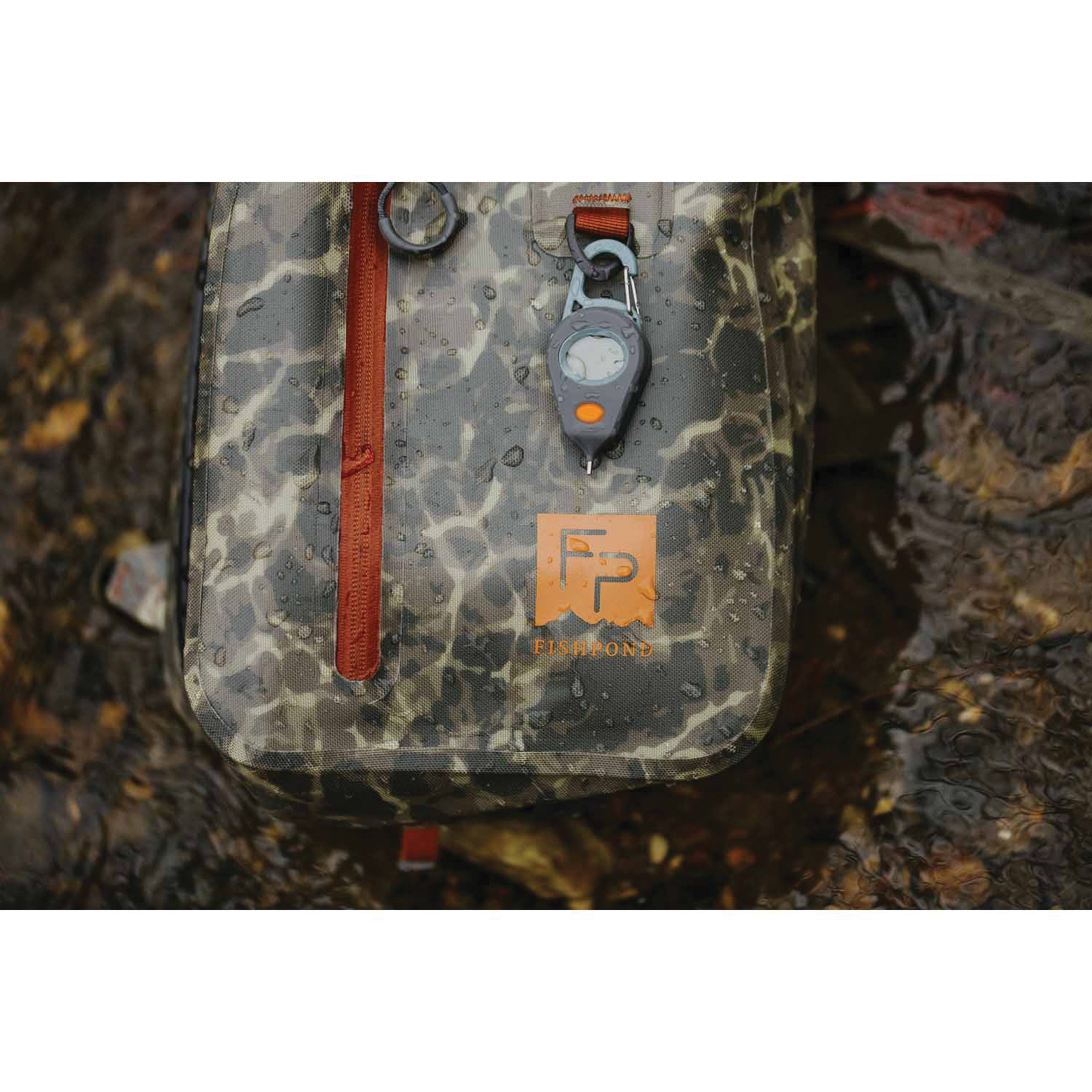 Fishpond RK-DT Riverkeeper Thermometer, Digital, -30 to 130 deg F, Silicone Casing - 5