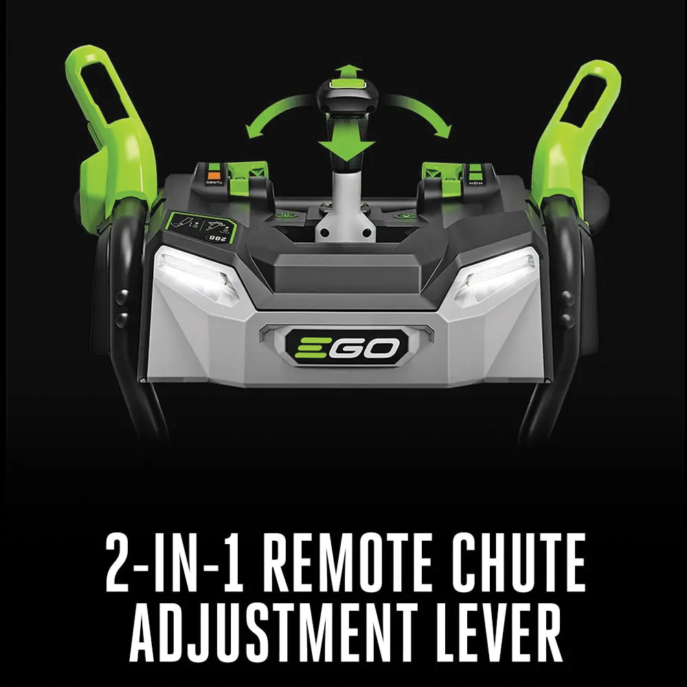 EGO SNT2416 Self-Propelled Snow Blower With Peak Power, Battery Included, 56 V, 10 Ah, Lithium-Ion, 2-Stage - 4