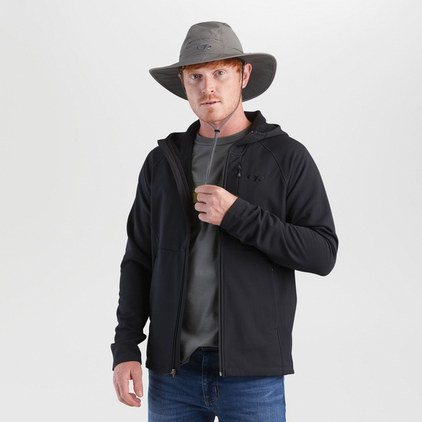 Outdoor Research Sunbriolet Series 2434410008-L Sun Hat, Plain Weave, OR Logo Embroidered, Unisex, L, Nylon/Polyester - 2