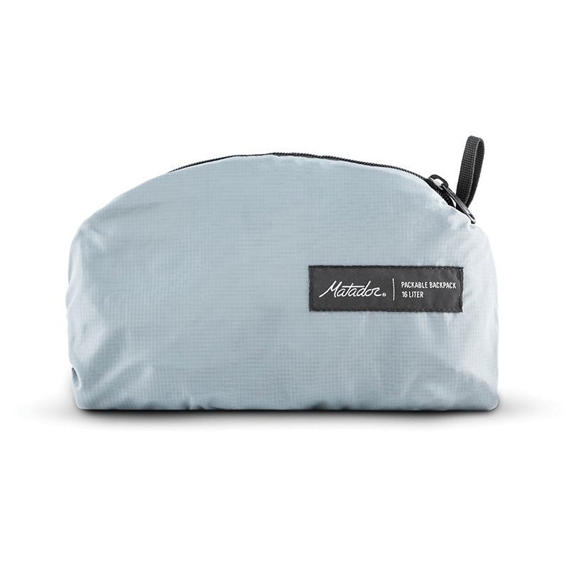 Matador ReFraction MATOG2DP01BL Packable Backpack, 16 L, Breathable, Contoured, Cushioned Shoulder Strap, Slate Blue - 4