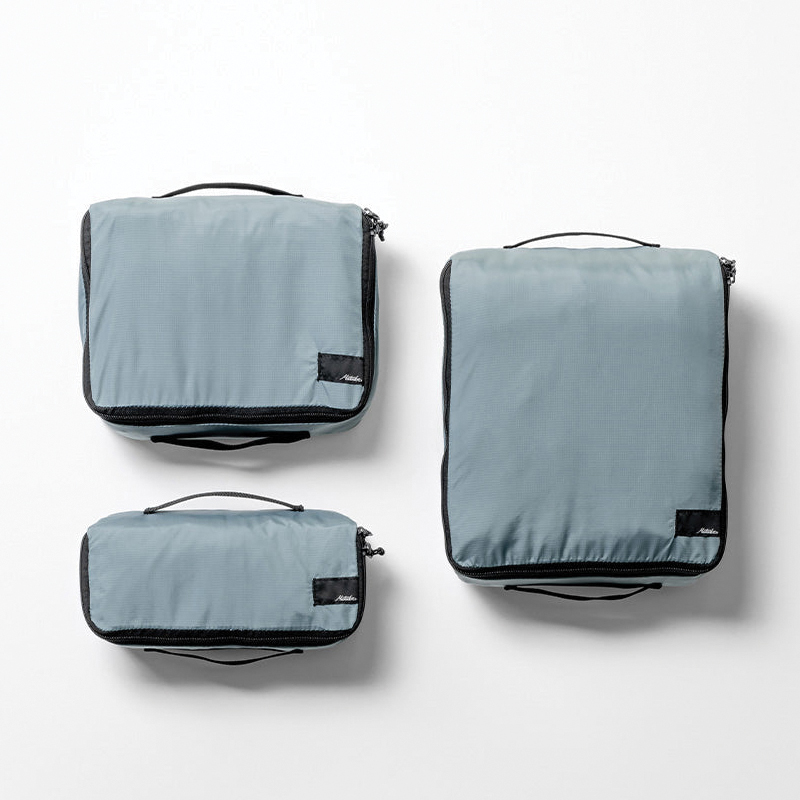 Matador MATPCB3001BL Packing Cube Set, Nylon/Polyurethane, Slate Blue - 3