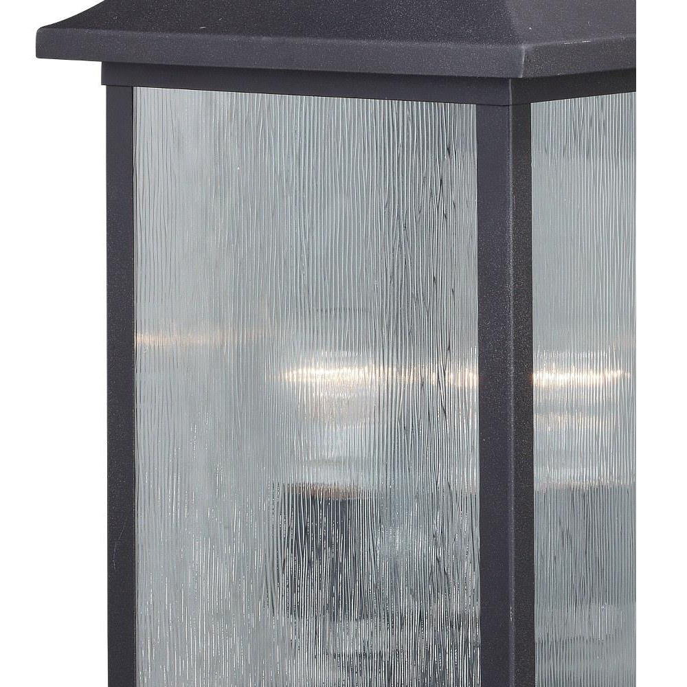 Vaxcel T0475 Wall Sconce, 120 V, 60 W, Incandescent Lamp, Steel Fixture, Oil Rubbed Bronze Fixture - 3